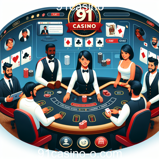 Descubra a Emoção do Cassino Ao Vivo no 91casino